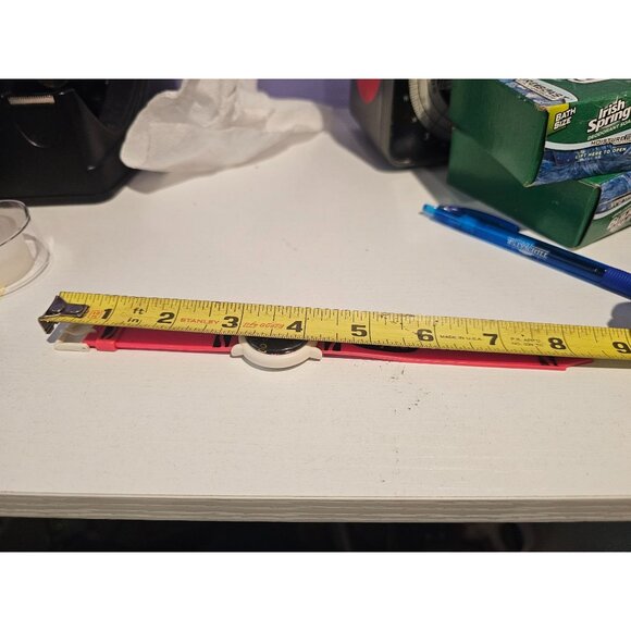 Crayola Crayon Pink Jelly Band Watch Armitron Quartz Vintage 80s Bright UNTESTED - Picture 3 of 9